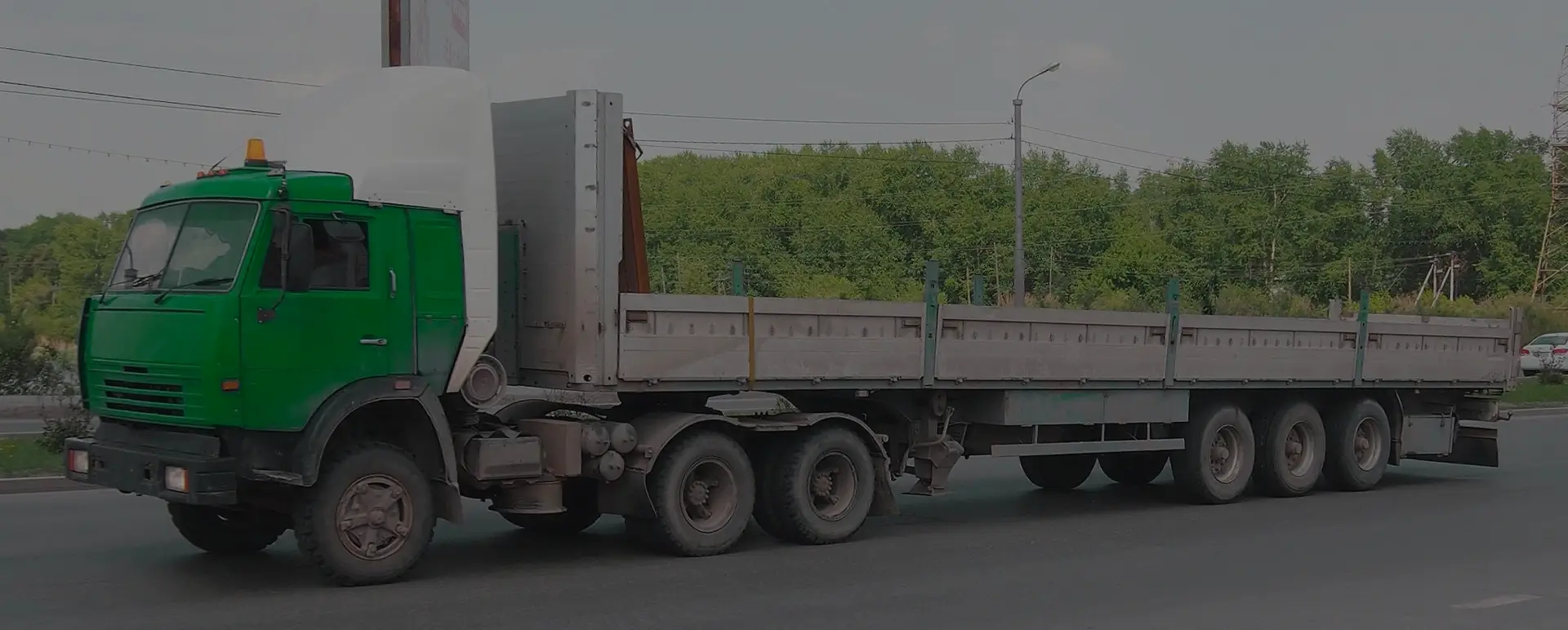 Онлайн калькулятор для расчета международной доставки грузов в рабочем поселке Большое Козино (Приволжский округ - Нижегородская область) с услугой аренды автотранспорта