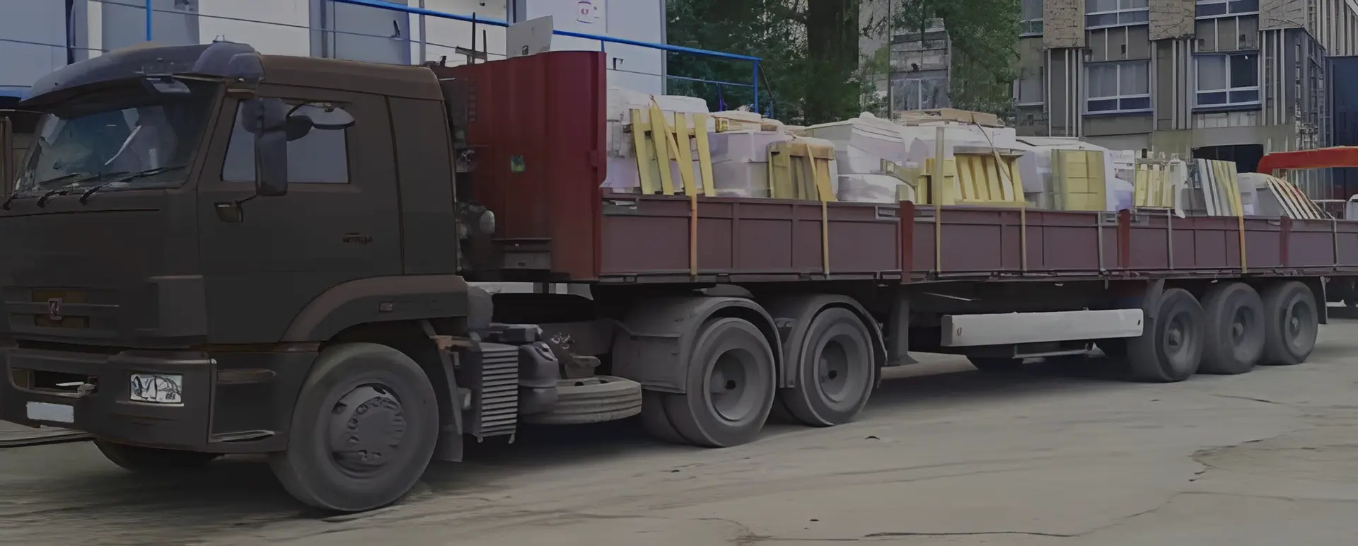 Заказать грузоперевозку бортовой машиной стройматериалов по России из Большого Козино с гибкой системой оплаты